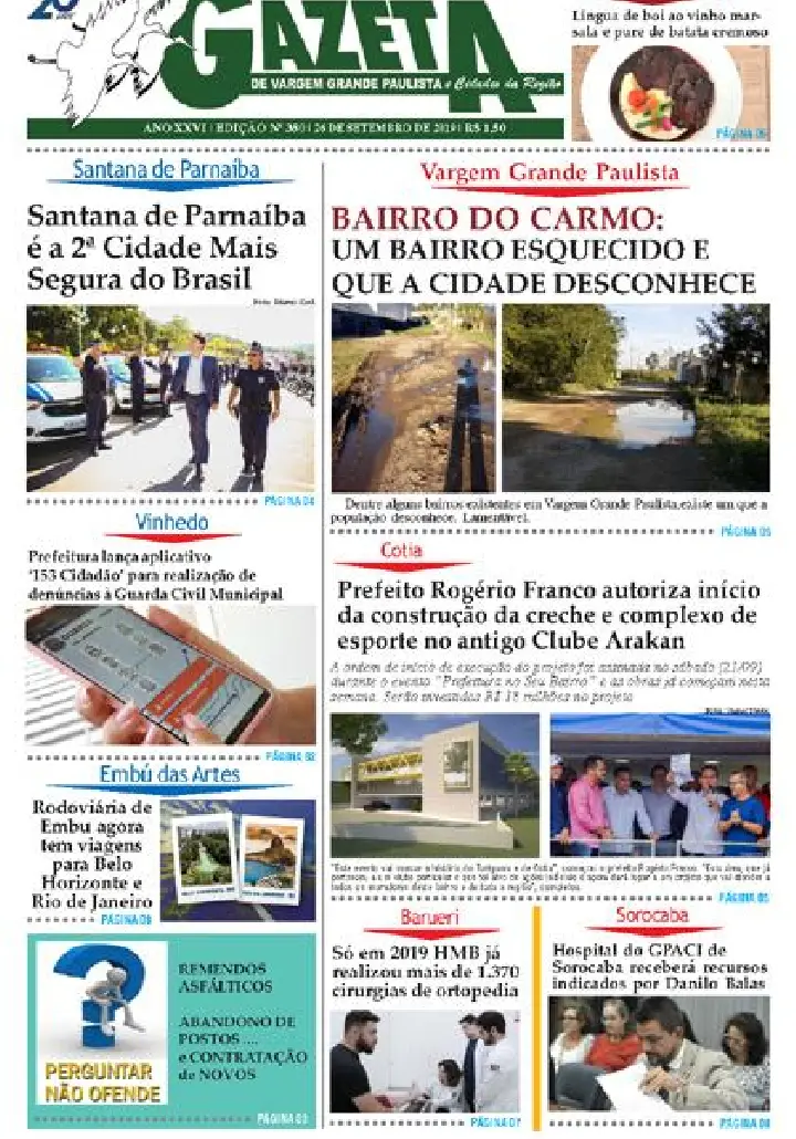Gazeta de Vargem Grande Paulista ed 380 