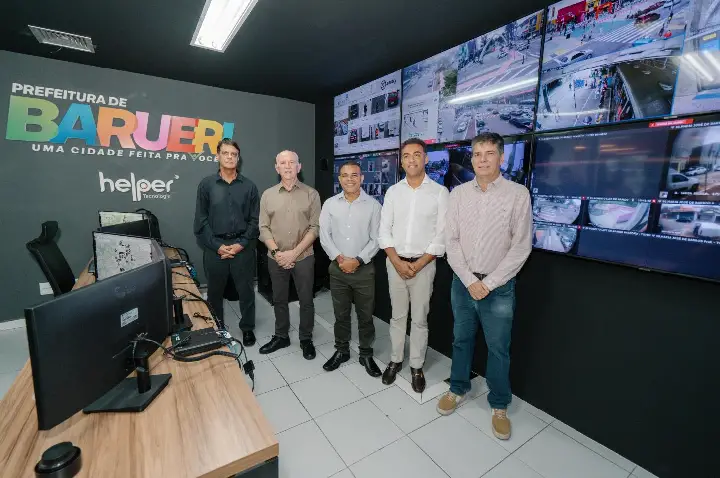 Prefeito Beto Piteri investe em tecnologia na segurança e lança Smart Barueri