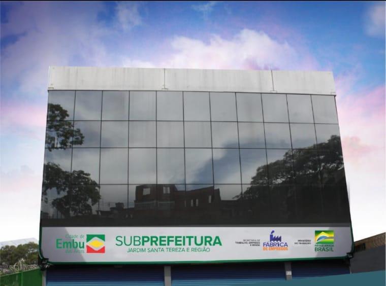 Subprefeitura de Embu das Artes será inaugurada neste sábado, dia 23/11