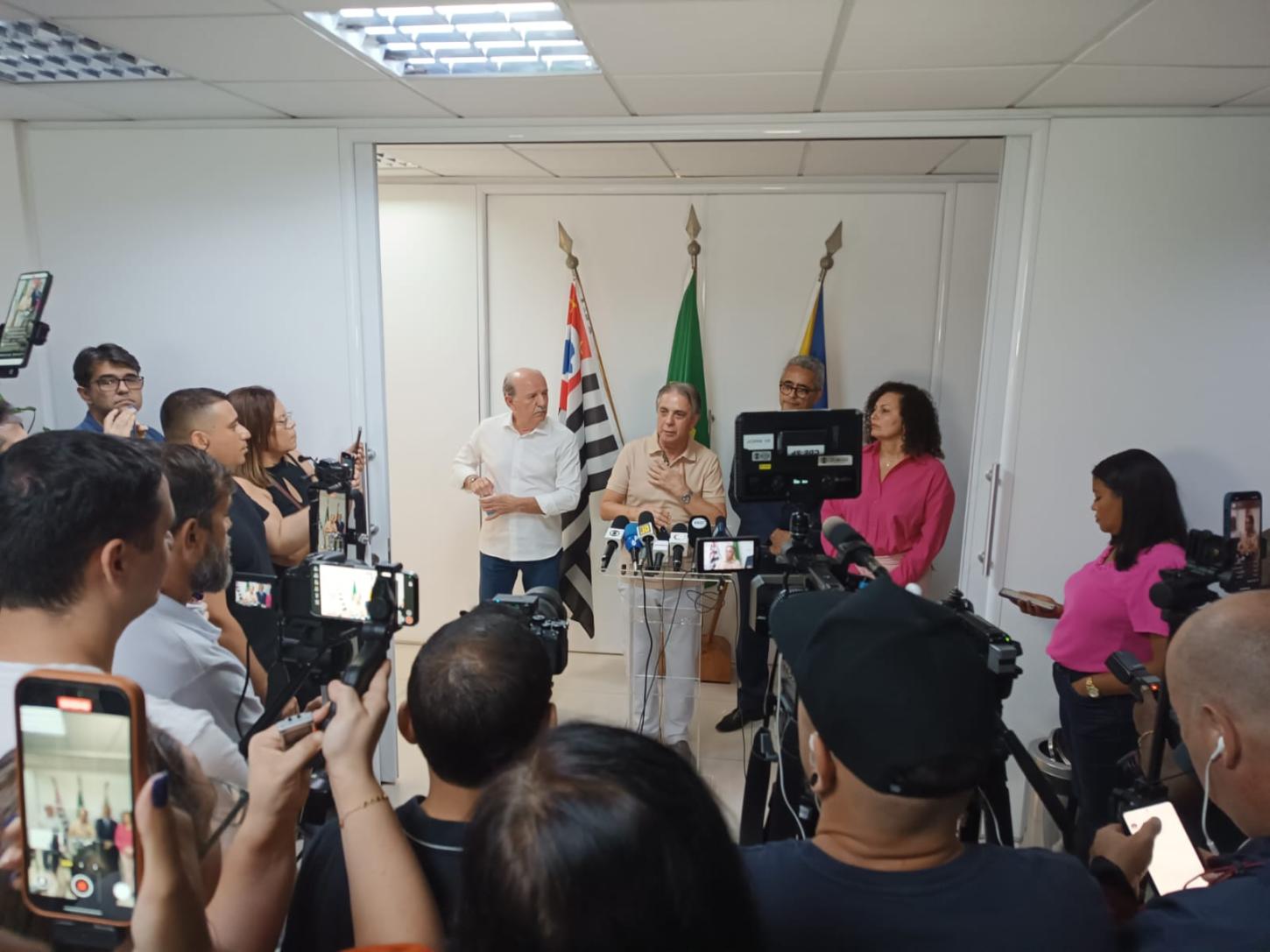 Prefeito Beto Piteri e Furlan afirma confiança na Justiça: 