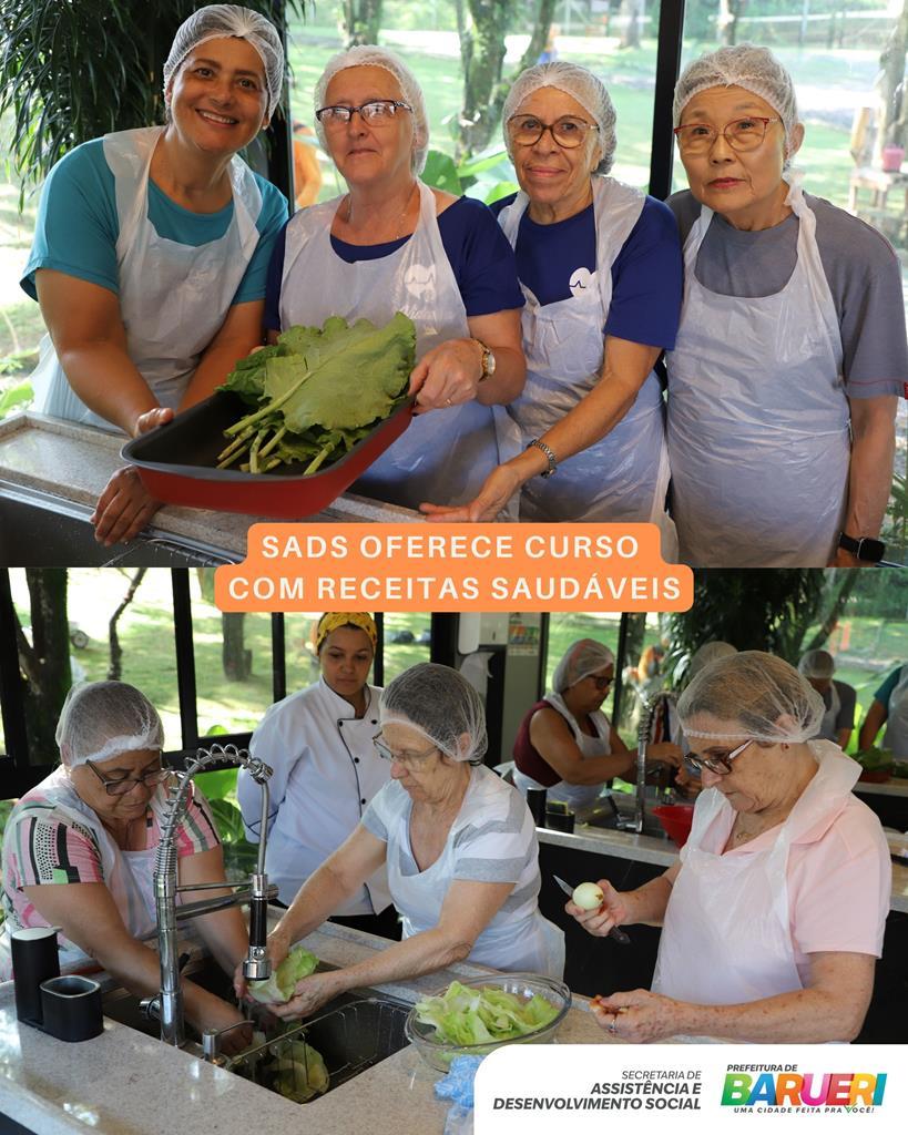Sads oferece curso com receitas saudáveis