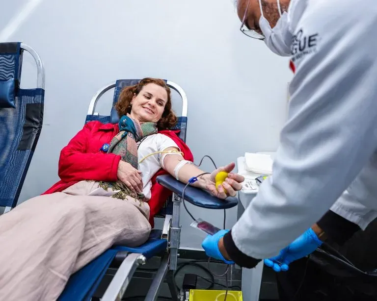 Prefeitura realiza campanha de doação de sangue no Hospital e Maternidade Amador Aguiar